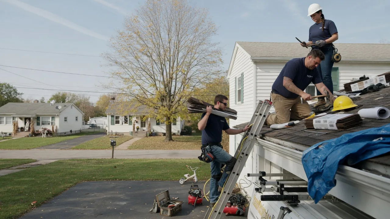 Local Roofing Contractors in Swayzee, IN near me